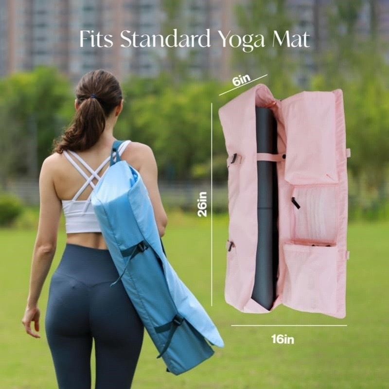 Fitness Of Yoga - กระเป๋าโยคะ, กระเป๋าใส่เสื่อโยคะ, กระเป๋าฟิตเนสแบบลำลองปรับได้