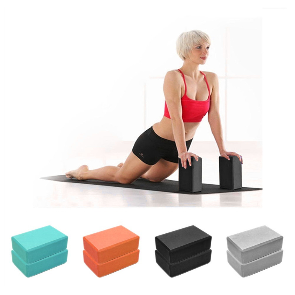 Yoga Health & Fitness Center - สี EVA โยคะบล็อกอิฐ Non-SLIP Body Shaping