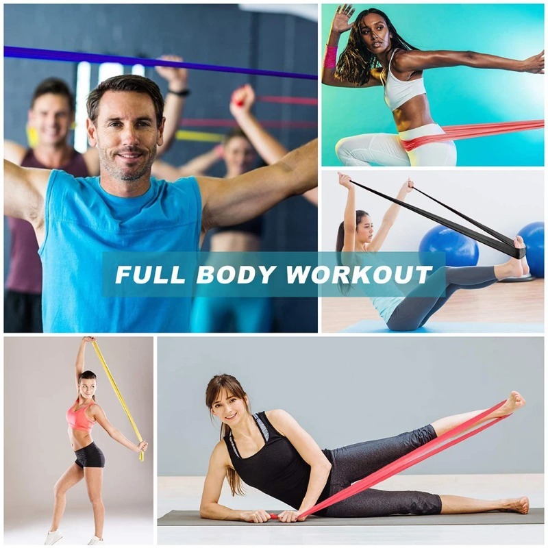 ยางยืดออกกำลังกายจากน้ำยางธรรม - Yoga Fitness Stretching Strap บทวิจารณ์และราคา