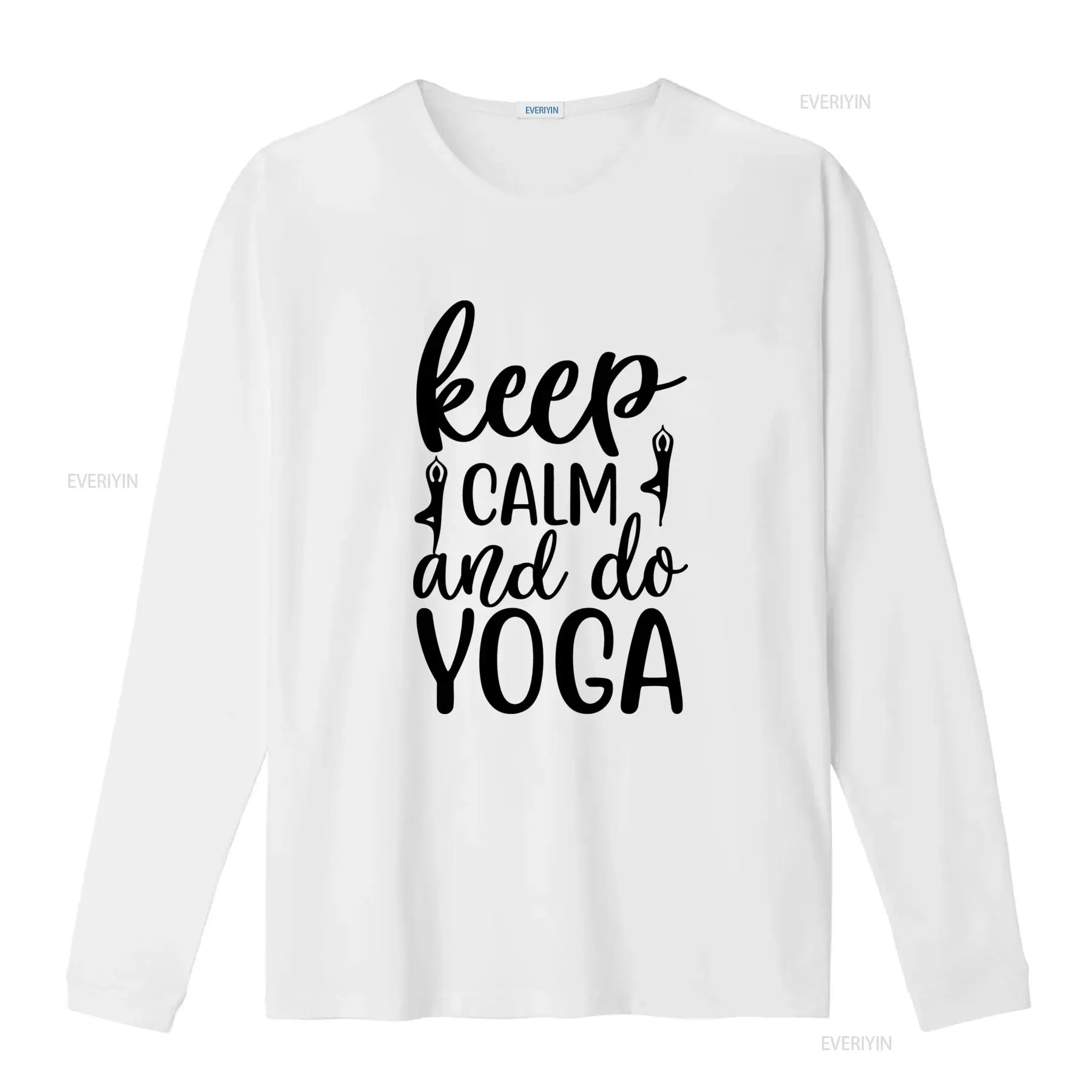 เสื้อยืด Keep Calm and Do Yoga - Yoga Fitness Quotes บทวิจารณ์และราคา