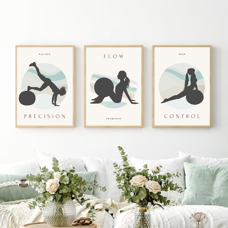 โปสเตอร์รูปภาพสร้างแรงบันดาลใจ - Yoga Fitness Quotes บทวิจารณ์และราคา