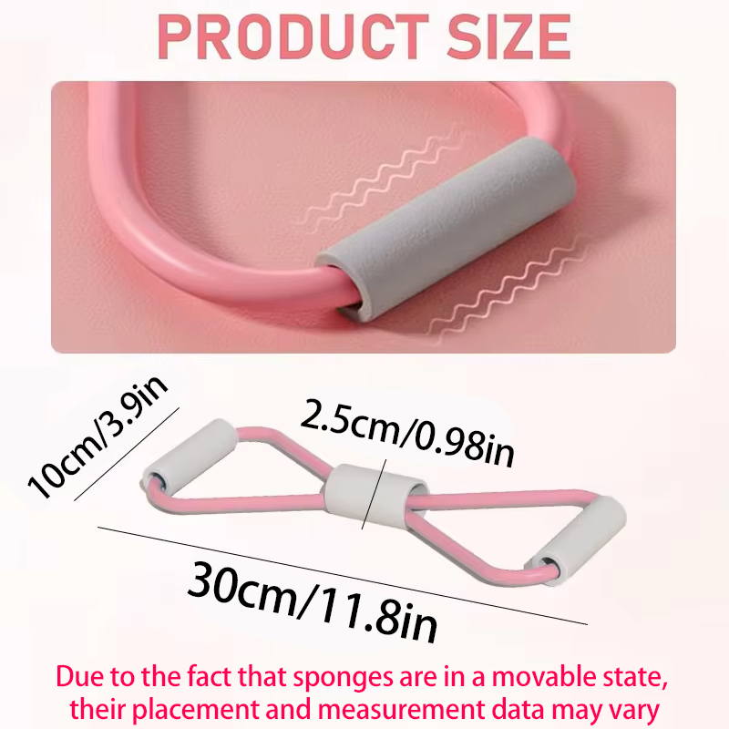 สายยางยืดออกกำลังกายแบบพกพา 1  - Yoga Fitness Stretching Strap บทวิจารณ์และราคา