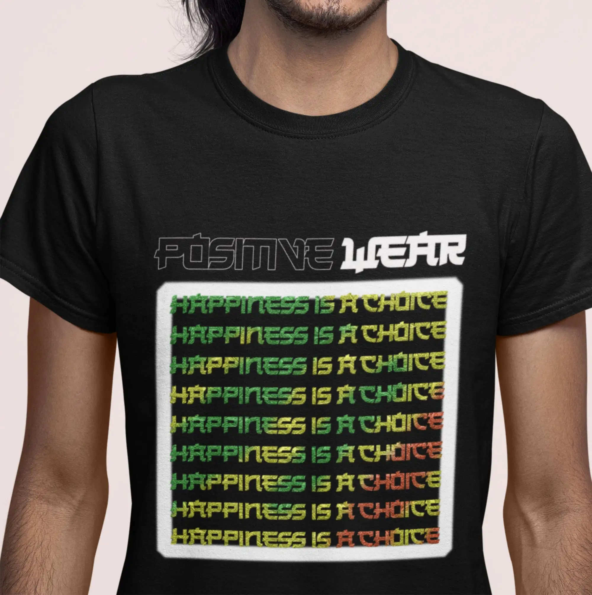 เสื้อยืดแฮปปี้เนส ยูนิเซ็กส์ ผ - Yoga Fitness Quotes บทวิจารณ์และราคา