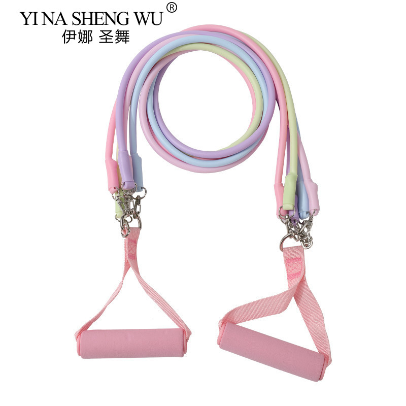 สายรัดข้อเท้าความต้านทานวงดนตร - Yoga Fitness Stretching Strap บทวิจารณ์และราคา