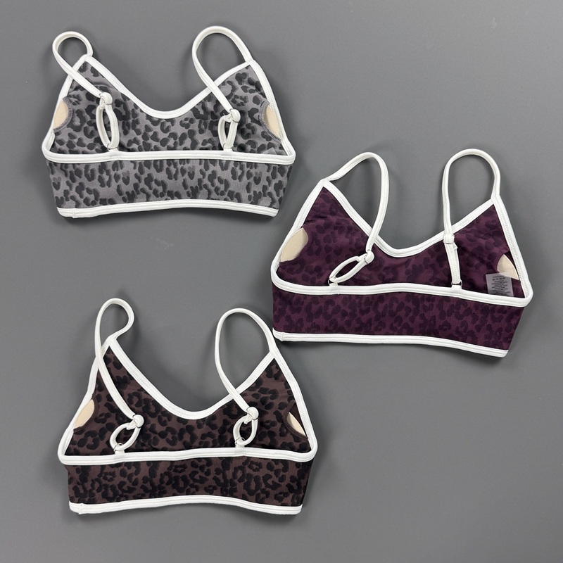 สปอร์ตบราผู้หญิงลายเสือดาว สาย - Yoga Fitness Stretching Strap บทวิจารณ์และราคา