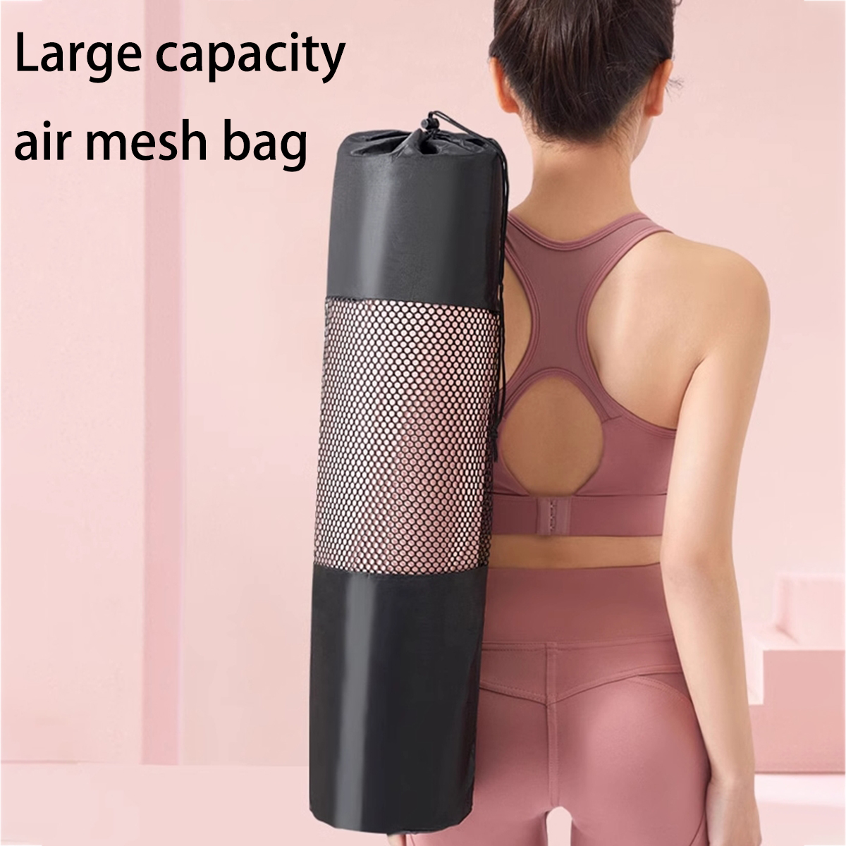 กระเป๋าตาข่ายใส่เสื่อโยคะแบบระ - Fitness Of Yoga บทวิจารณ์และราคา