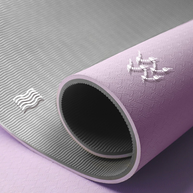 เสื่อโยคะ TPE สำหรับผู้เริ่มต้ - Yoga Health & Fitness Center บทวิจารณ์และราคา
