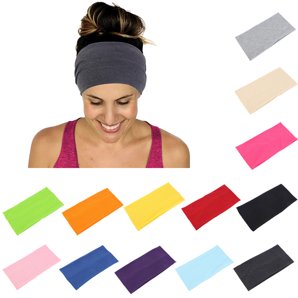ที่คาดผมสีพื้นแบบยืดหยุ่นสำหรั - Yoga Fitness Stretching Strap บทวิจารณ์และราคา